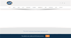 Desktop Screenshot of lapg.co.uk